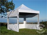 Fodera per il tetto FleXtents, Nero, per gazebo pieghevole di 3x3m