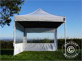 Fodera per il tetto FleXtents, Nero, per gazebo pieghevole di 3x3m