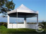 Drapés des plafonds FleXtents, Noir, pour Tente pliante 3x3m