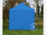 Standaard zijwand voor FleXtents, 4m, Blauw