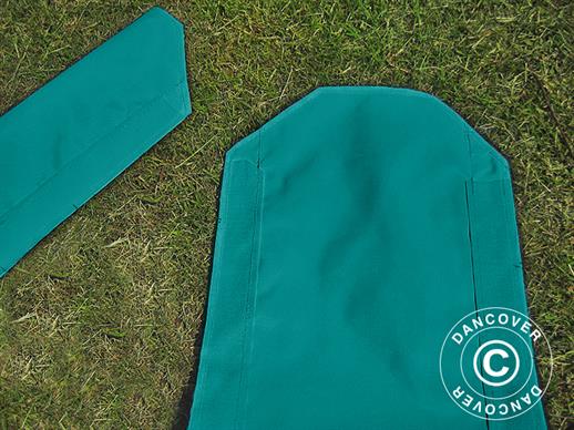 Caleira 4m, Verde, para FleXtents