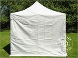 Kit paroi latérale pour Tente pliante FleXtents 3x3m, Argenté