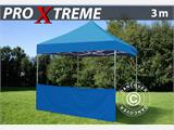 Half zijwand voor FleXtents PRO Xtreme, 3m, Blauw