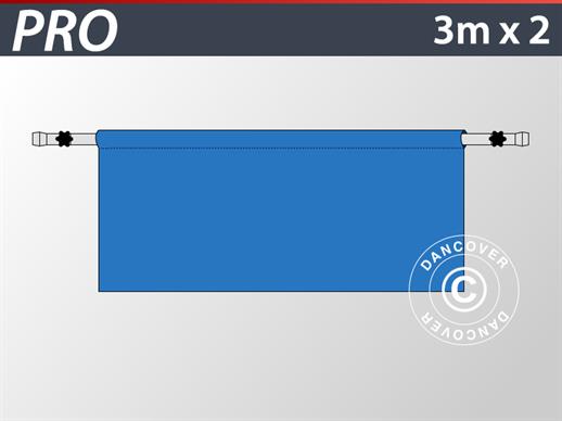 Demi paroi latérale pour FleXtents PRO, 6m, Bleu