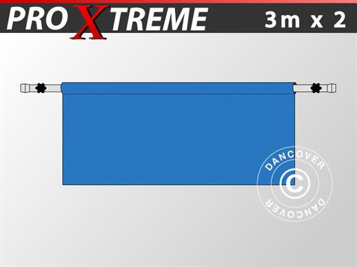 Pusė šoninės sienos, skirta FleXtents PRO Xtreme, 6m, Mėlyna