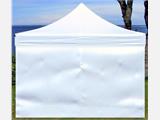 Standaard zijwand voor FleXtents, 5m, Wit