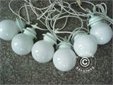 Globelyslenke, 10 LED lamper
