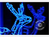 Wąż świetlny LED, 25m, Ø1,2cm, Wielofunkcyjne, Niebieski, DOSTĘPNA TYLKO 3 SZTUKA