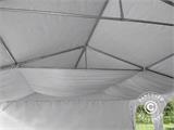 Controsoffitto e drappeggi per tendone SEMI PRO Plus 6x12m, Bianco