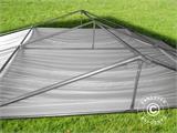 Gordijnpakket voor binnenwerk en buizen, Wit, voor 8x12m (2,6) partytent SEMI PRO Plus