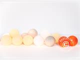 Happy Lights, 35 balls, Orange coloured