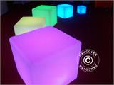 Cube de Lumière LED, 40x40cm, Multifonction, Multicolore