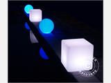 LED-kub ljus, 40x40cm, Multifunktion, Multifärg