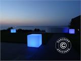 LED Kubo Formos Lempa, 50x50cm, Daugiafunkcinė, Įvairių spalvų