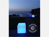 LED Kubo Formos Lempa, 50x50cm, Daugiafunkcinė, Įvairių spalvų