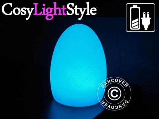 LED kiaušinis Lempa, Įvairių funkcijų, Įvairių spalvų
