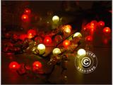 Party light LED, Fairy Berry, Cieple Biale, 24  szt.
