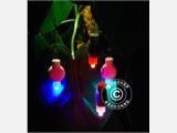 Luci LED per lanterne di carta, 20 pezzi, Verde SOLO 9 SET DISPONIBILI