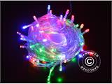 Guirlande lumineuse LED, 25m, Multifonction, Multi-couleur, Cordon transparent RESTE SEULEMENT 1 PC