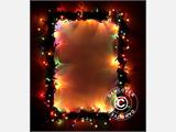 LED Fairy lights, 25 m, Multifunction, Multicoloured, Green cord, ONLY 1 PC. LEFT