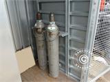 Sorreggi bombole a gas per container Orion, 76,3x22x6cm