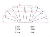 Garagem dobrável (Carro), 2,6x5,8x2,1m, Cinza