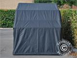 Faltgarage (Motorrad), 1,88x3,45x1,9m, Schwarz