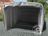 Hopfällbart garage (Bil), ECO, 2,5x4,7x2m, grå