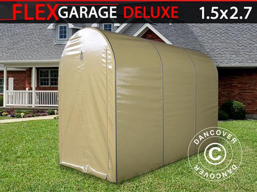 Faltgarage Tunnel (Motorrad), 1,5x2,7x2,05m, beige