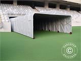 Stadiontunnel, kan sammenfoldes, 2,5x11,33x2,2m, Hvit