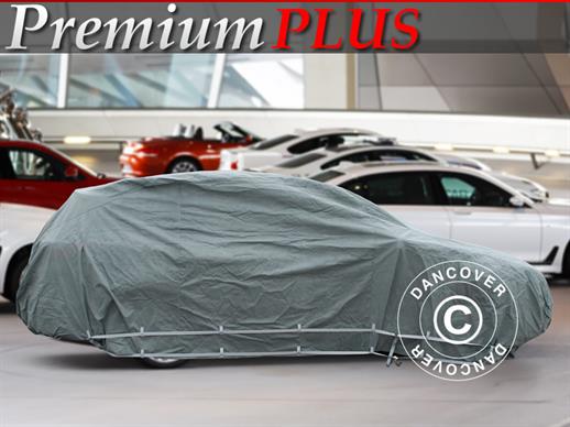Autopeite Premium Plus, 4,92x1,88x1,52m, Harmaa