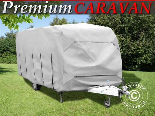 Caravan cover, 5.2x2.5x2.25 m, Grey