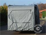 Cubierta para caravana, 5,8x2,5x2,25m, Gris