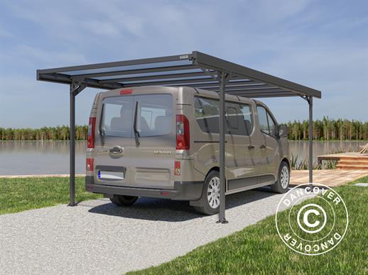 Carport pour camping-car, Alize 16, 3x09x5,79x2,27m, Anthracite