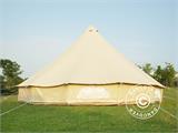 Tenda em forma de Sino para glamping, TentZing®, 7x7m, 10 Pessoas, Areia