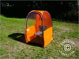 Tenda pieghevole per spettatore, FlashTents®, 1 persona, Arancione/Grigio scuro
