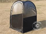 All Weather Pod/Football Mom pop-up tent, FlashTents®, 1 person, Black