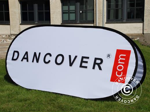 Pop-up banner, Premium, 160x65cm