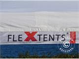 FleXtents® prekybinės palapinės reklamjuostė su spauda, 3x0,2m