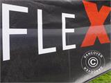 FleXtents®-Faltzelt-Banner mit Aufdruck, 3x0,5m
