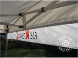 Banner con stampa per Gazebo pieghevole FleXtents®, 4x0,2m