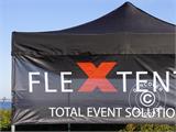 FleXtents®-Faltzelt-Banner mit Aufdruck, 4x1m