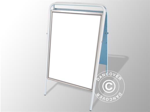 A-board, 68x114 cm, White