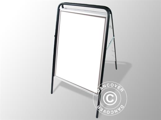 A-board, 68x114 cm, Black