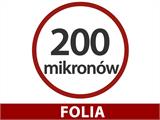 Folia szklarniowa DIY 200Mic, 6x60m, 1 rolka, przezroczysta