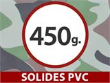 Bâche camouflage 6x8m, PVC 450g/m²