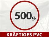 Partyzelt Exclusive 6x12m PVC, Weiß