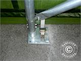 Tunnel agricole 9,15x12x4,5m, PVC, Blanc Tunnel agricole 9,15x12x4,5m, PVC, Blanc