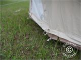 Bell Tent voor glamping, TentZing®, 5x5m, 6 Personen, Zand