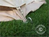 Bell Tent voor glamping, TentZing®, 5x5m, 5 Personen, Zand